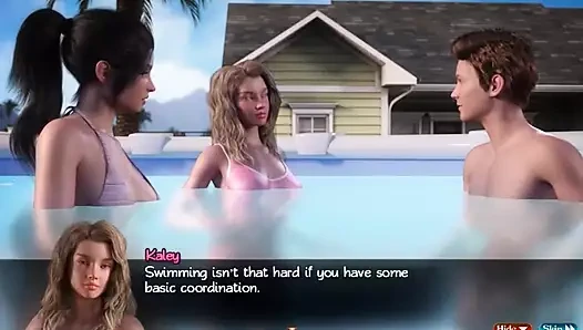 Nadia'nın hazinesi bölüm 28 ateşli havuz büyük günü loveskysan69