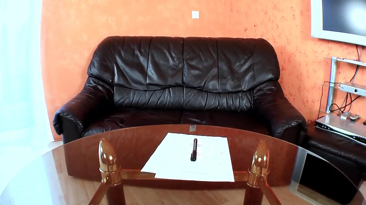 Trending Brunette Babe Double Penetrated On Leather Sofa Feat Sidney Love (High Quality) - UK Special