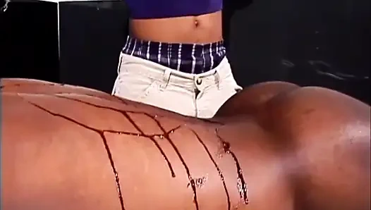 Siyah adamlar götte büyük siyah yarağı seviyor... göte boşalma
