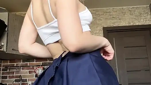 Deliğini ıslaklık noktasına kadar genişletti