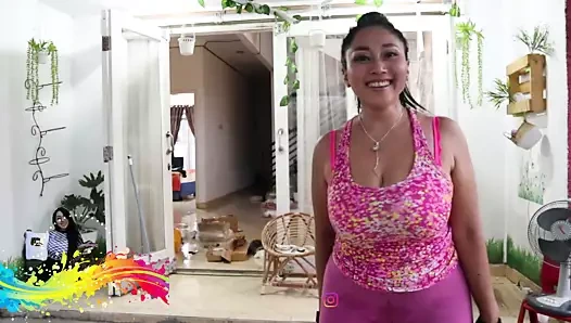 Sarah sıcak içinde pembe tozluk