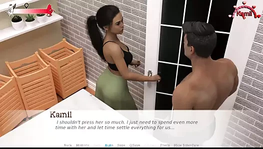 Orta doğuda yaşam – tombul genç Arap sürtük