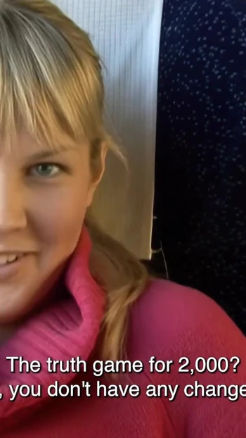 Jaw-dropping moment from "Beauty on train"
