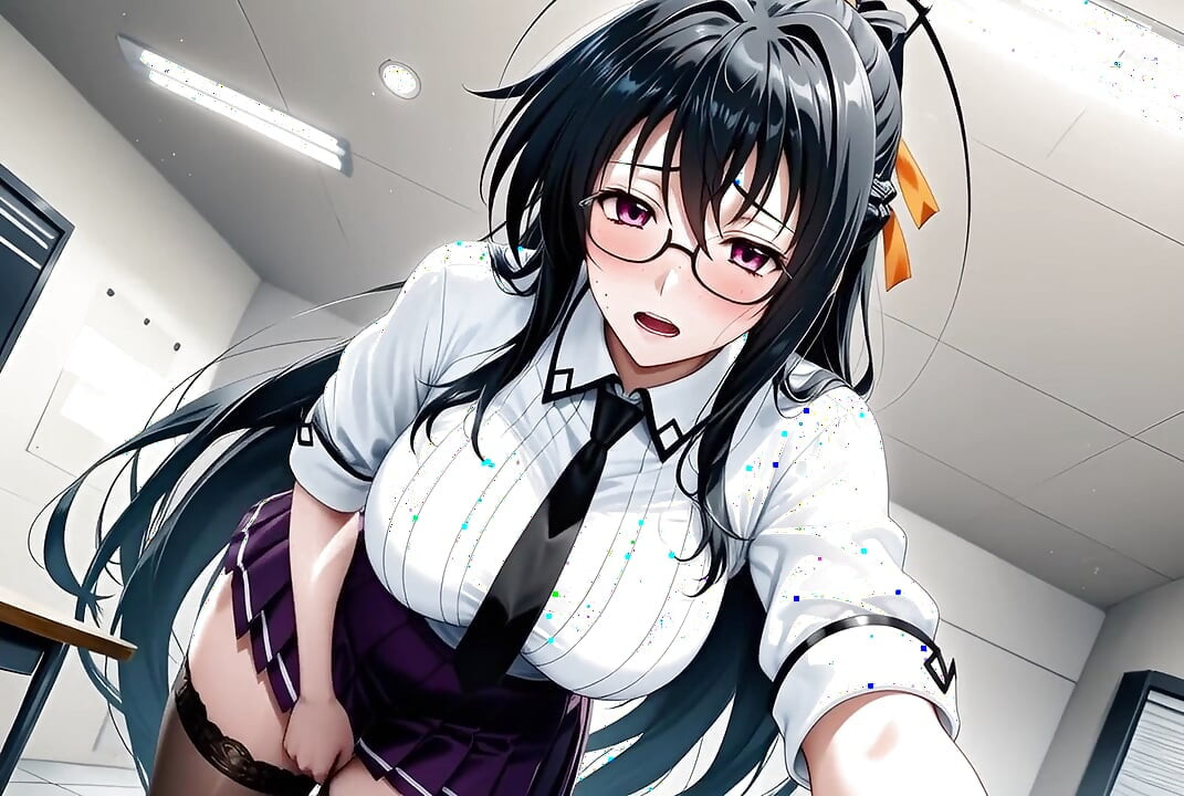 Akeno Himejima, yapay zeka uyarlaması Dxd'de kendini Issei Hyodo'ya verdi