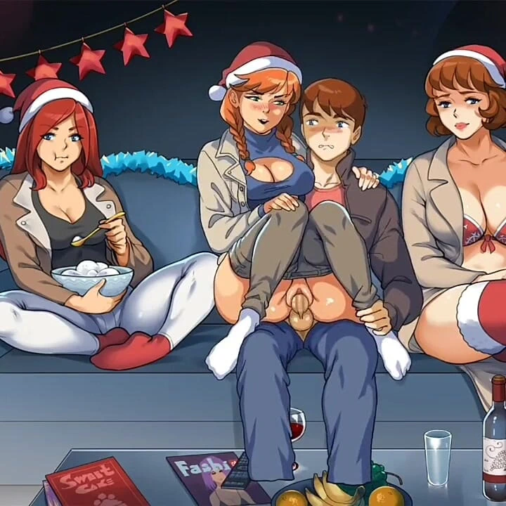 Üvey kız kardeş mükemmel Noel hediyesini veriyor