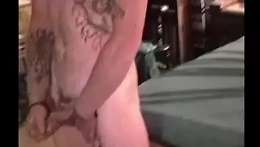 Olgun amatör michael jacking kapalı