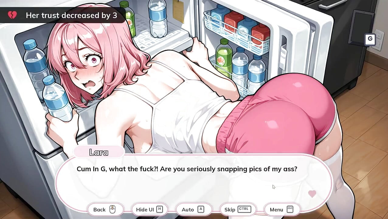 Üvey kız kardeşimle yalnız, hentai oyunu tabu ep.4 koridorda çıplak sürpriz tamamen sırılsıklam oldu!