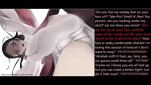 Hentai facesitting osuruk ayak femdom (altyazılar)