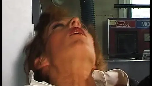 Perfect German NUrse rides big dick in the ambulance