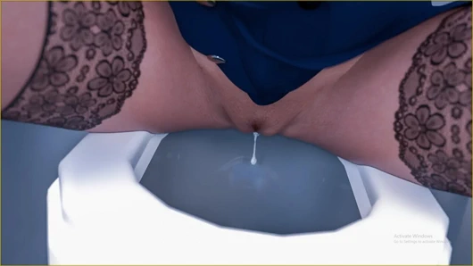 Genç adam azgın hostesle tatmin oldu