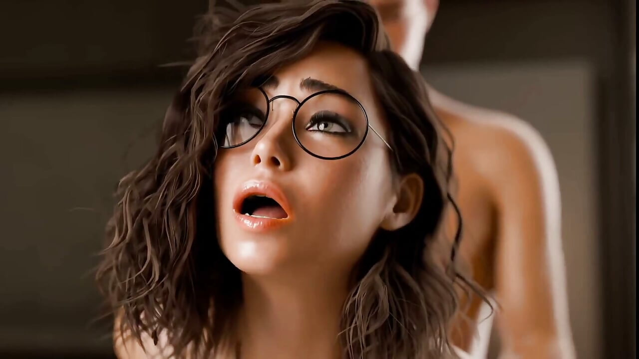 Azgın üvey kız kardeşle mutfakta sinsi seks