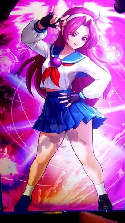 Cum haraç - athena asamiya (kof xiii)