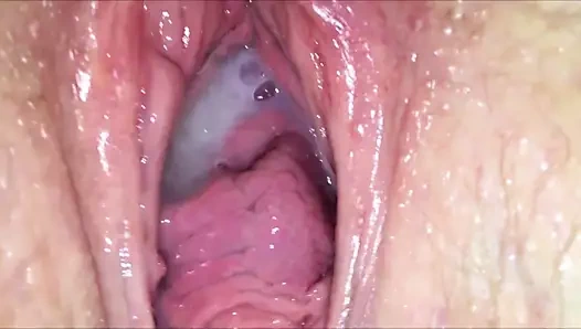 Onun pis kokulu amını sikimi ve Creampie'ı sarmış seviyorum