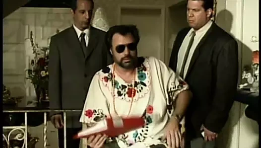 Seksi sarışın gets ona kedi yaladı tarafından dik adam