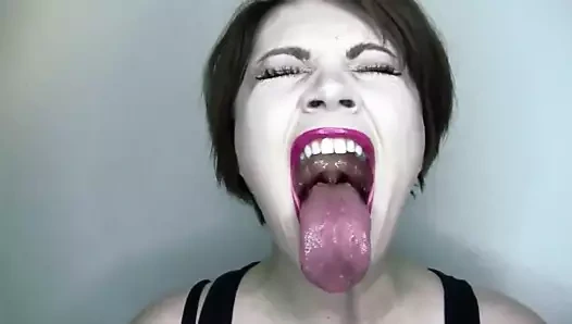 Sıcak pembe ve ıslak