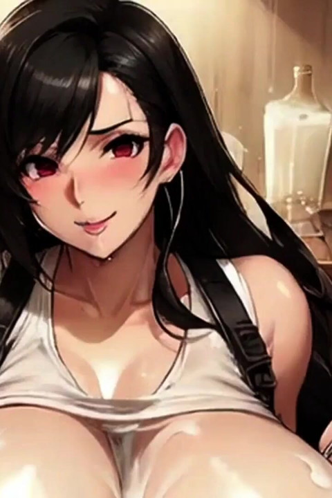 Emziren tifa baharatlı tonlardan yeni hentai'de süt servis ediyor
