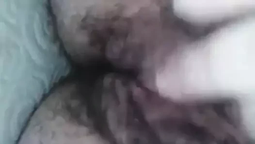 son derece kıllı beyaz kız