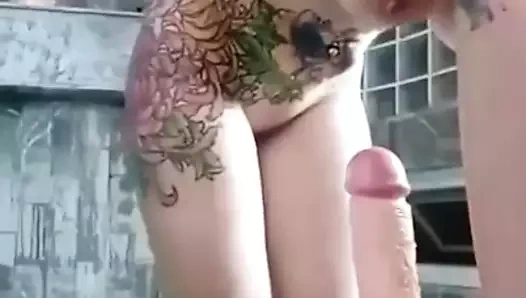 genç Asya kız show1