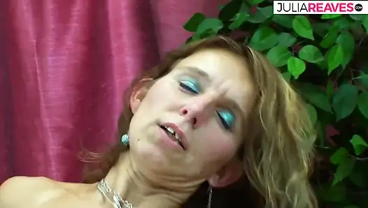 MILF with hairy pussy rides cock like a star