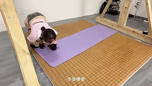 Holiland kız arkadaş pup eğitimi + sözlü aşağılama + Japon tarzı bağlı ayaklar