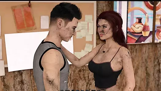 Bulutların üstünde - kocam sabah seksimiz için beni mutfaktan alıyor