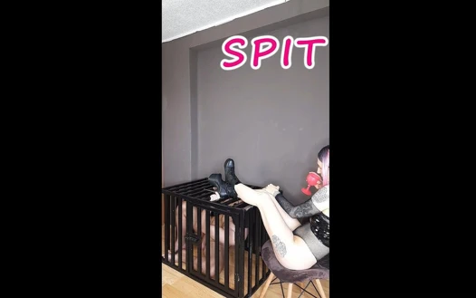 Lady Angela Tükürük fetişi