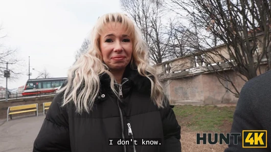 HUNT4K. She never thought she'd be in a Homemade video, let alone with a Stranger instead of her Boyfriend