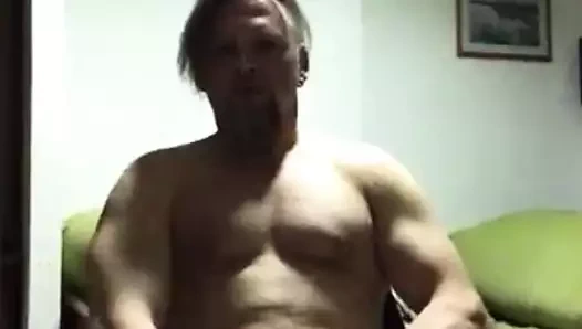 Alman baba boşalıyor
