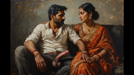 Bhabhi blowjob to her Boss in office for increment