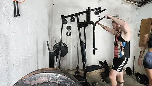 De grote kont in de gymzaal