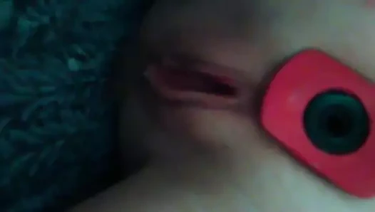 Popo fişi ve boşalmak içinde kedi