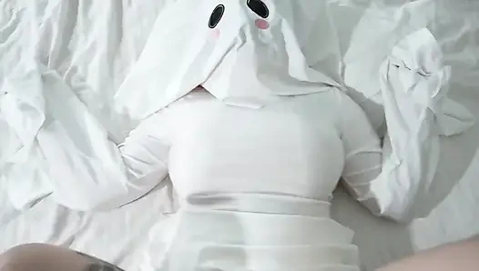 Ghost Sneaks Into Your Room to Drain All Your Cum