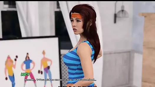 Bulutların üstünde - küçük sarışın milf