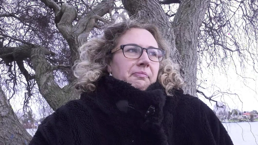 Alman izci - büyük doğal memeli olgun iri güzel Kadın Kathy oyuncu seçmelerinde sikişiyor