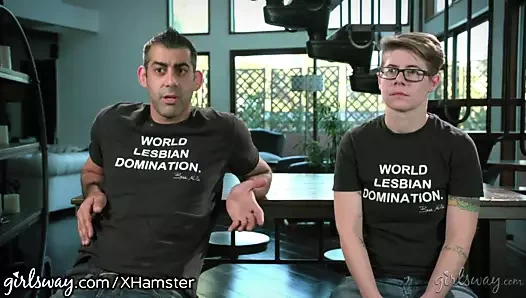 Girlsway İçinde tam belgesel özelliği!