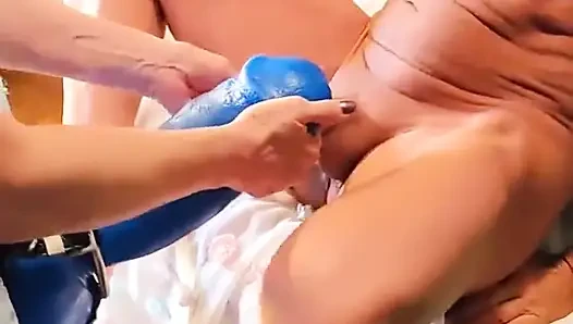 Bakış açısı yumruk sokma ve aşırı sikiş: Mareslut'un istekli götü Mrhankeystoys'tan Isaac Xxl tarafından parçalıyor