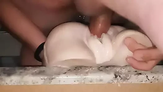Fucking my sex toy