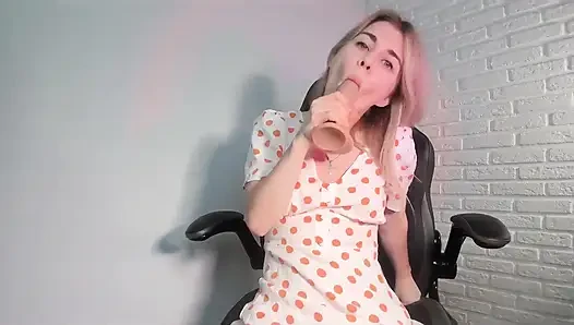 Gırtlağına kadar sakso