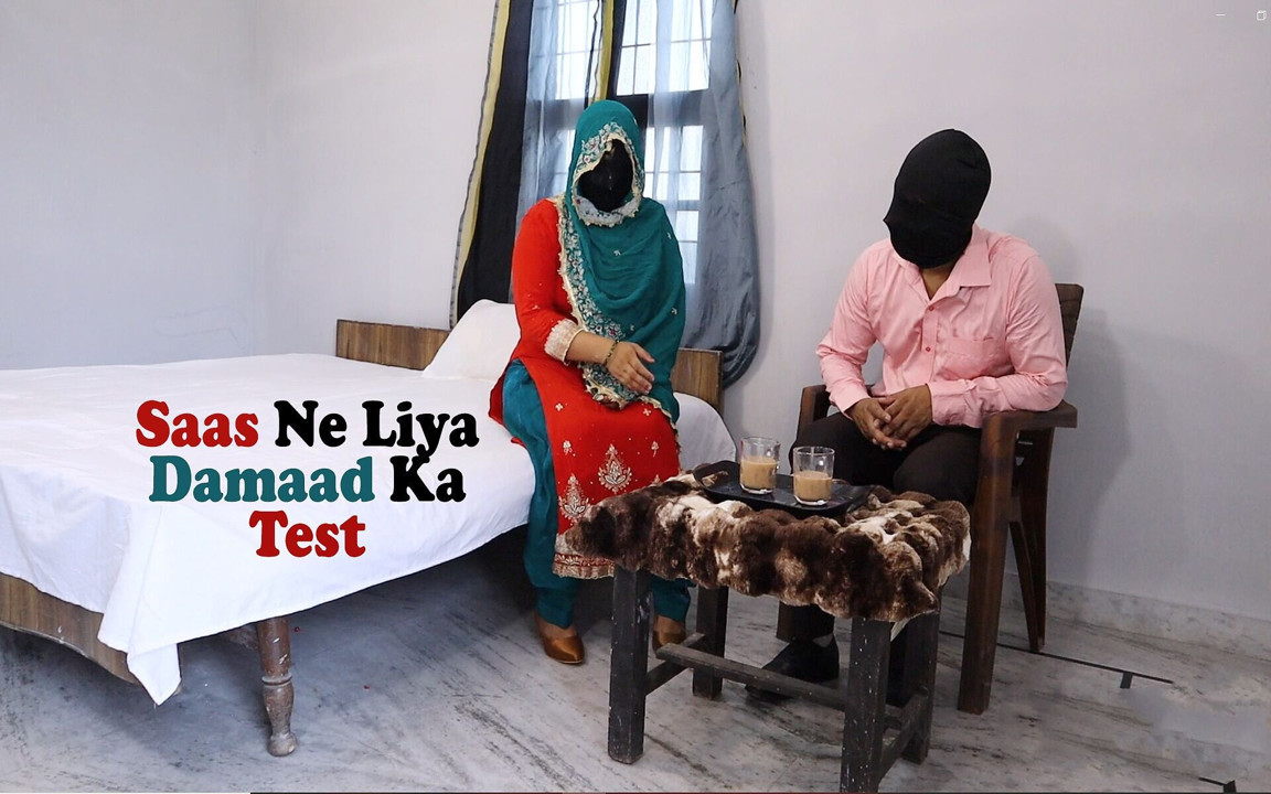 Indian Saas gelecekteki damaadını test ediyor ve onunla sikiliyor