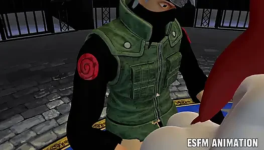 Kakashi ve Kushina gizli bir görevde (bölüm 2) esfm animasyonu