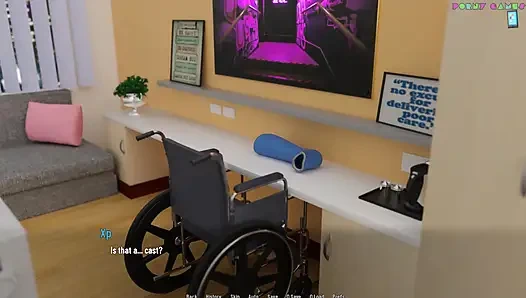 Greebo'nın üniversite günleri - üvey anne benimle hemşireyi oynuyor, seksi rol yapma 25