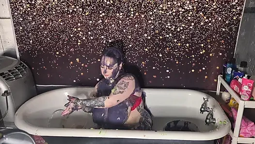 Krem ve gunge eğlencesi!