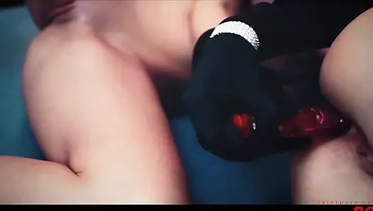 Bailee Carmen Rose ile lezbiyen seksi deniyor