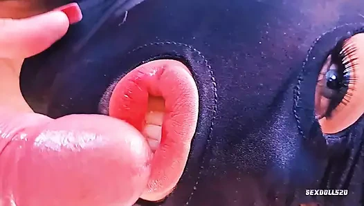 MÜKEMMEL ESMER HAYATıN EN IYI ORAL SEKSINI SUNUYOR - SEXDOLL520