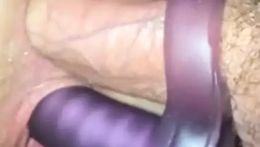 Dp con dildo y mi polla a mi novia