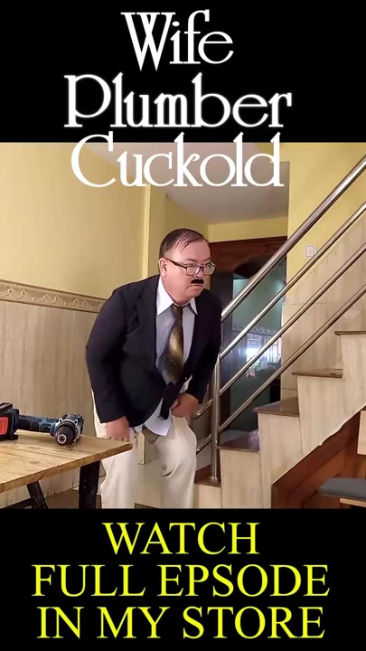 A husband secretly watches a plumber working in his kitchen while his playful wife makes the afternoon quite awkward.