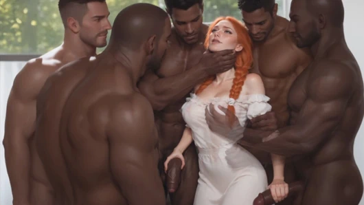 BBC GangBang For Hentai Slut Mila, Slut Gets Passed Around in BBC Orgy - Mila AI By aDDont 3D Porn Game