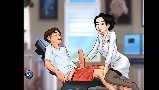 Fen öğretmeniyle tüm seks sahneleri - sıkı amcık - öğrenci öğretmeni - animasyonlu porno oyunu