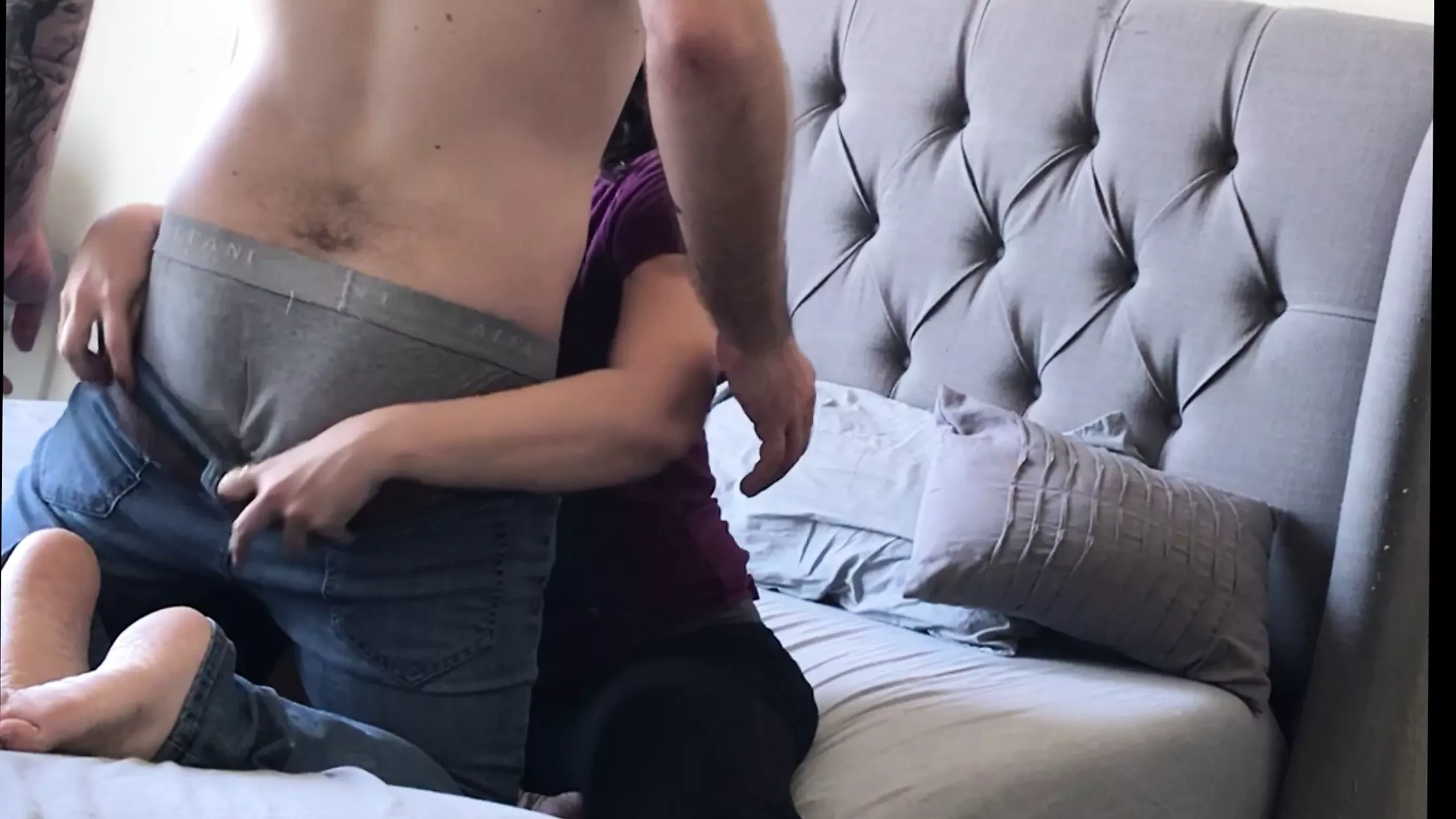 Fucking brunette MILF from next door