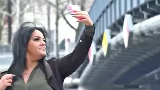 Olgun eş gets becerdin tarafından bir yabancı